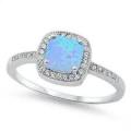 Exquisite Opal S925 Sterling Silver Ring - SIZE 7 | P
