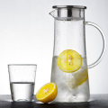 Heat resistant glass water Jug - Stove friendly