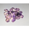 Amethyst tumbled stone collection