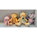 Collection of cute teddy bears