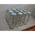 12 Retro drink bottles (never been used)