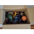 A box of small boys` toys