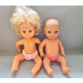 Two old dolls