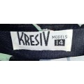 KRESIV MODELS VINTAGE DRESS | SIZE 14 LADIES DRESS | AUTHENTIC BRAND | ONE OF A KIND