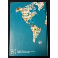World Collector Stamp Album - Stanley Gibbons with some stamps