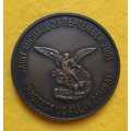 5 Special Forces Regiment Medallion - Dated and numbered Saint Michael 29 September 2001 Very Scarce