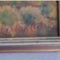 Hendrik Coetzer - Large Vintage Landscape - Oil on Board