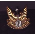 SADF - Wemmerpan Commando Bi-Metal Cap Badge/Berei Badge - NON SIBI MILITRY as issued (screw & nut )