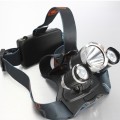 Head Lamp 3 CREE XM-L T6 LED 3800 Lumens,4 Lighting Modes,Adjustable Head Strap, Battery & Chargers
