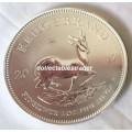 2017 1oz fine Silver KRUGERRAND R1-00  Coin ,Premium Uncirculated, 50th Anniversary Commemorative