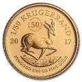 2017 1/50th oz GOLD KRUGERRAND PROOF 50th Anniversary Mint Mark with certificate Boxed