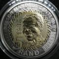 2018 NELSON MANDELA R5-00 Hologramed Security Coin in a capsule