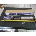 Purple tinplate train