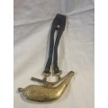 Antique Brass black powder holder