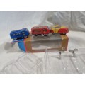 Tinplate miniature car set of 3