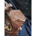 Cuckoo clock made in Germany  not tested (some slight damage)