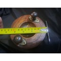 Sadler wooden fishing reel missing clip