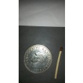 Silver South Africa  80 % Silver Crown (Five Shilling) 1947 Scarce!