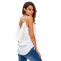STUNNING STRAPPY DRAPED BACK DETAIL TOP