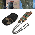 Gardening Camouflage Handle 65 Manganese Steel Hand Felling Saw Outdoor Portable Hand Chain Saw