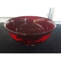 ULTRA RARE AND EXQUISITE ANTIQUE ROYAL DOULTON FLAMBE BOWL