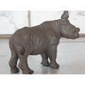 GREAT FIND! JACKY NOAKES SCULPTURE OF A SMALL RHINOCEROS, LIMITED EDITION 17 OF 200