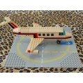 VINTAGE LEGO AIRLINER WITH HELIPAD