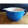STUNNING LE CREUSET 13-39 LARGE 2.L CERAMIC MIXING JUG, TEAL AND  IN MINT CONDITION