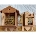 PARTS OF TWO CUCKOO CLOCKS FOR SPARES