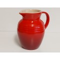 STUNNING LE CREUSET CERAMIC JUG IN MINT CONDITION