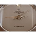 AWESOME SWISS IMPERIAL GENEVE SAPPHIRE CRYSTAL LADIES WATCH