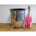 CARROL BOYES FUNCTIONAL ART: STUNNING EARLY DESIGN LARGE CHAMPAGNE COOLER WITH AN INNER COATING