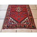 AWESOME PURE WOOL HAND KNOTTED PERSIAN CARPET IN GREAT CONDITION, 1.22 METRES X 64 CM