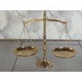 VINTAGE BRASS SCALES OF JUSTICE