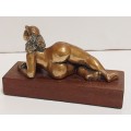 AWESOME! JEAN DOYLE BRONZE SCULPTURE
