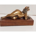 AWESOME! JEAN DOYLE BRONZE SCULPTURE