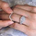 3 Tier Wedding Diamond Ring