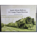 SOUTH AFRICAN RAILWAYS 3`6` GAUGE WAGON DRAWINGS by LEITH PAXTON - NEW