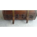 Stunning Vintage Wood Suitcase/Kist