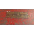 Vintage Antifyie Piston Tin Metal Box - Empty