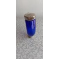 Vintage Dr Dettweiler Spittoons Sputum Flask Cobalt Blue