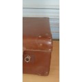 Vintage Solid  Large  Globite Suitcase  - Numberd