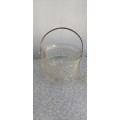 A Collection Of Glass Decanters  And  A Glass Ice Bucket