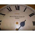 OLD SOUTH AFRICAN POST  OFFICE WALL CLOCK -36CM DIAMETER