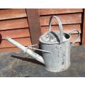 OLD GALVANIZED 1 GALLON  WATERING CAN  - NO LEAKS