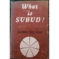 What is SUBUD? :-  Gordon Van Hien