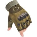 # 5 - Green Glove Half Finger with ventilation