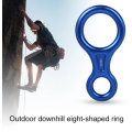 8-Ring Rock Climbing Rope 35KN - BLUE