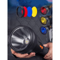 P70 Flashlight Red, Yellow & Blue Lens Recharge Mobile Device