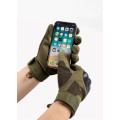 # 2 - Full Finger Glove With hardened Knuckle Unisex GREEN